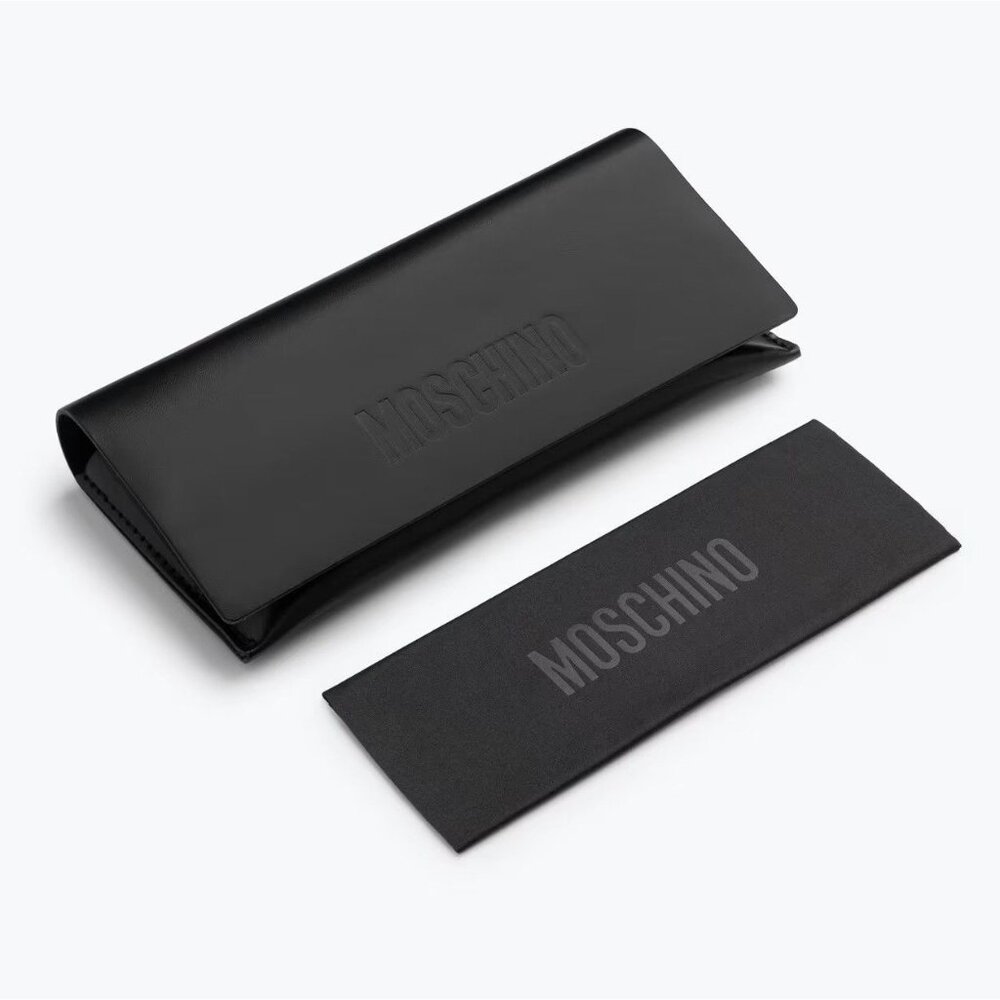 NEW MOSCHINO SUNGLASSES BLACK WOMEN EYEWEAR MOSCHINO - Picture 3 of 3